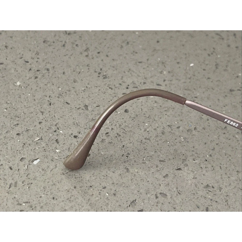 Fergani FE862 Eyeglasses Frame Only 42-21-125 30 Pink Round Italian Full Rim
